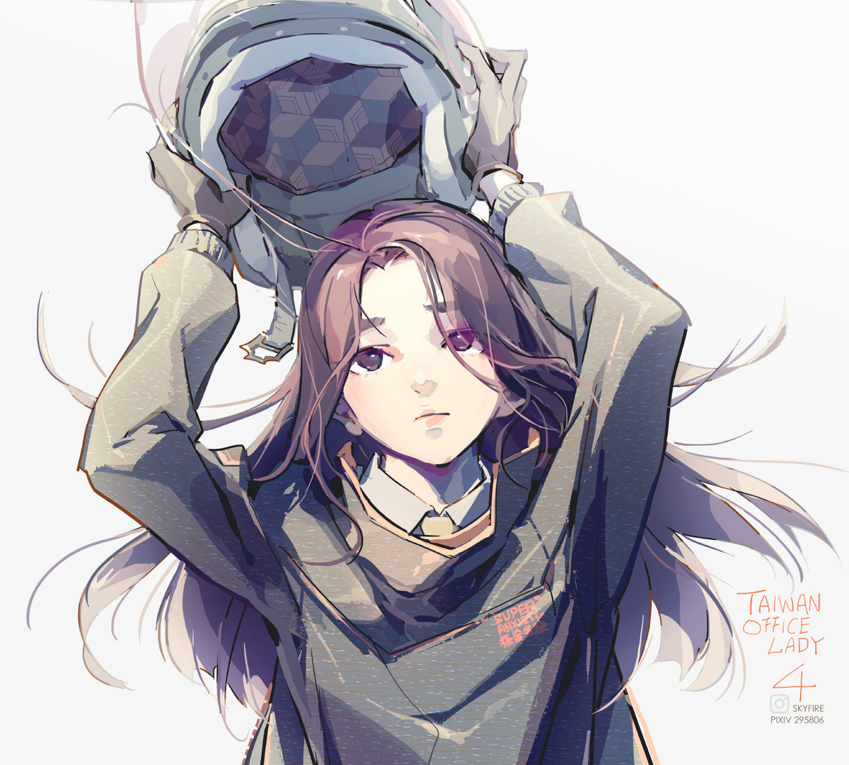 卡髮 / 髪の毛が挟まった