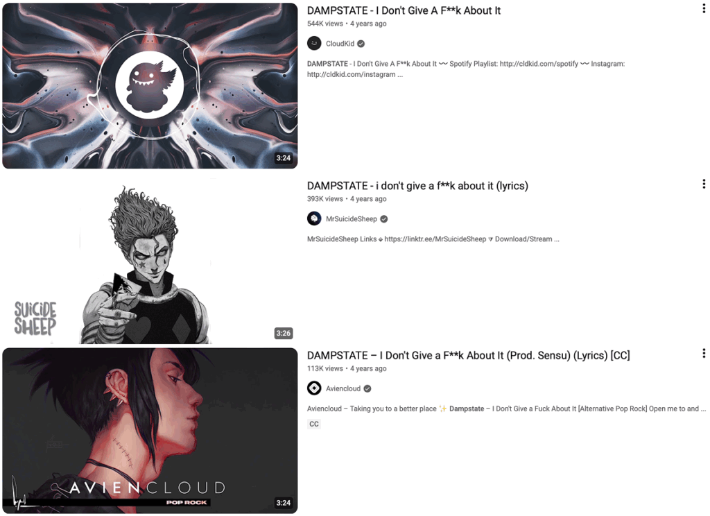 Support for DAMPSTATE directly from MrSuicideSheep, CloudKid and Aviencloud